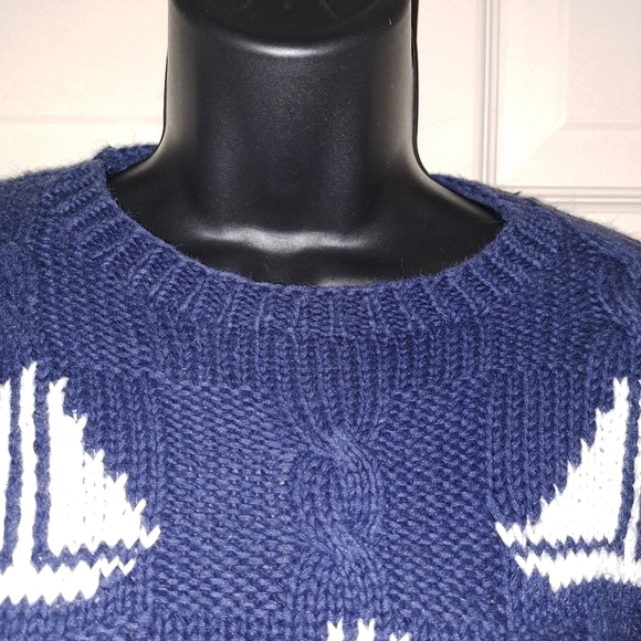 Charter Club petites small hand knit sweater - Picture 5 of 6